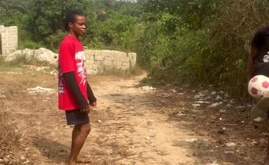 We Were Caught on Outdoor Scene