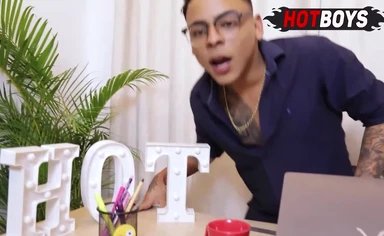 Gifted guy fucking the young guy&excl;