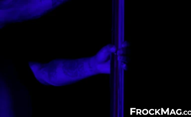 Hot and passionate pole dancing by sexy world class pole dancer Blaine Petrovia