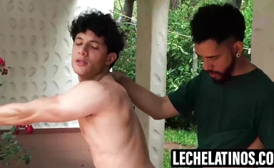 Ayun makes Felix moan hard with ass rimming