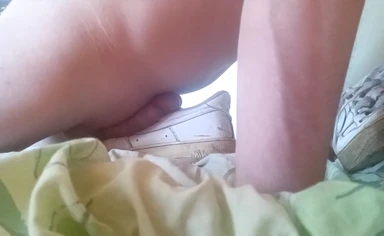 I fuck a student's AF1 at my house