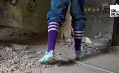 Axel Abysse Showered By Hairy Transman Before Getting Fisted