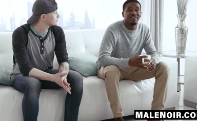 Zach Covington's cock eating rewarded with butt punishing